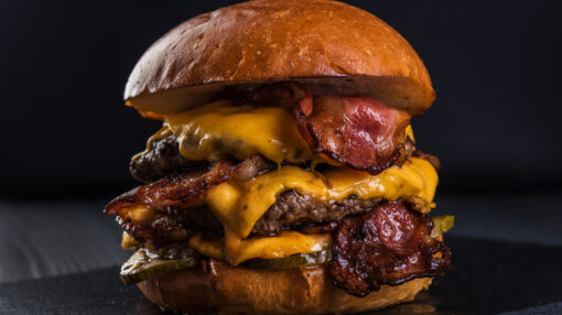 ¼ LB. Bacon Cheese Burger