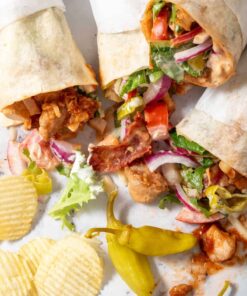 BBQ Chicken WrapHot Grinder