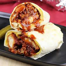 Breakfast Chicken Burrito