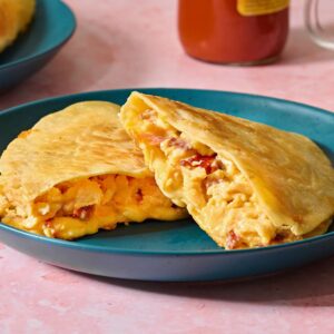 Breakfast Chicken Qesadilla