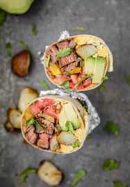 Breakfast Steak Burrito
