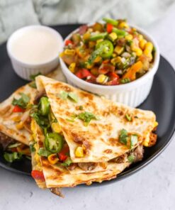 Breakfast Steak Qesadilla
