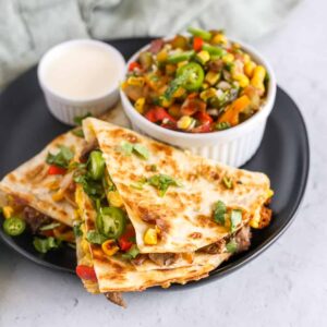 Breakfast Steak Qesadilla