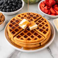 Crisp Golden Waffle