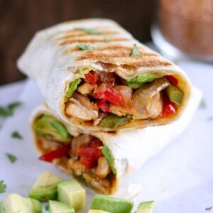 Grilled Fajita Chicken Wrap