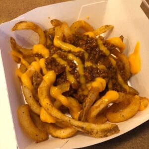 Curly Chilli Cheese Fries Small