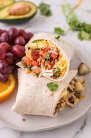 Everything & the Kitchen Sink Breakfast Burrito