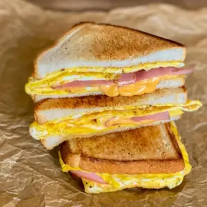 Ham Egg & Cheese