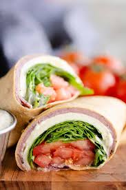 Pastrami & swiss Wrap