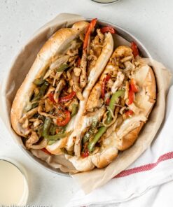 Philly Chicken Steak Wrap