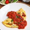 Spicy Sausage Omlette