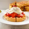 Strawberry & Cream Waffle