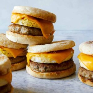 Turkey Sausage Egg & Cheese